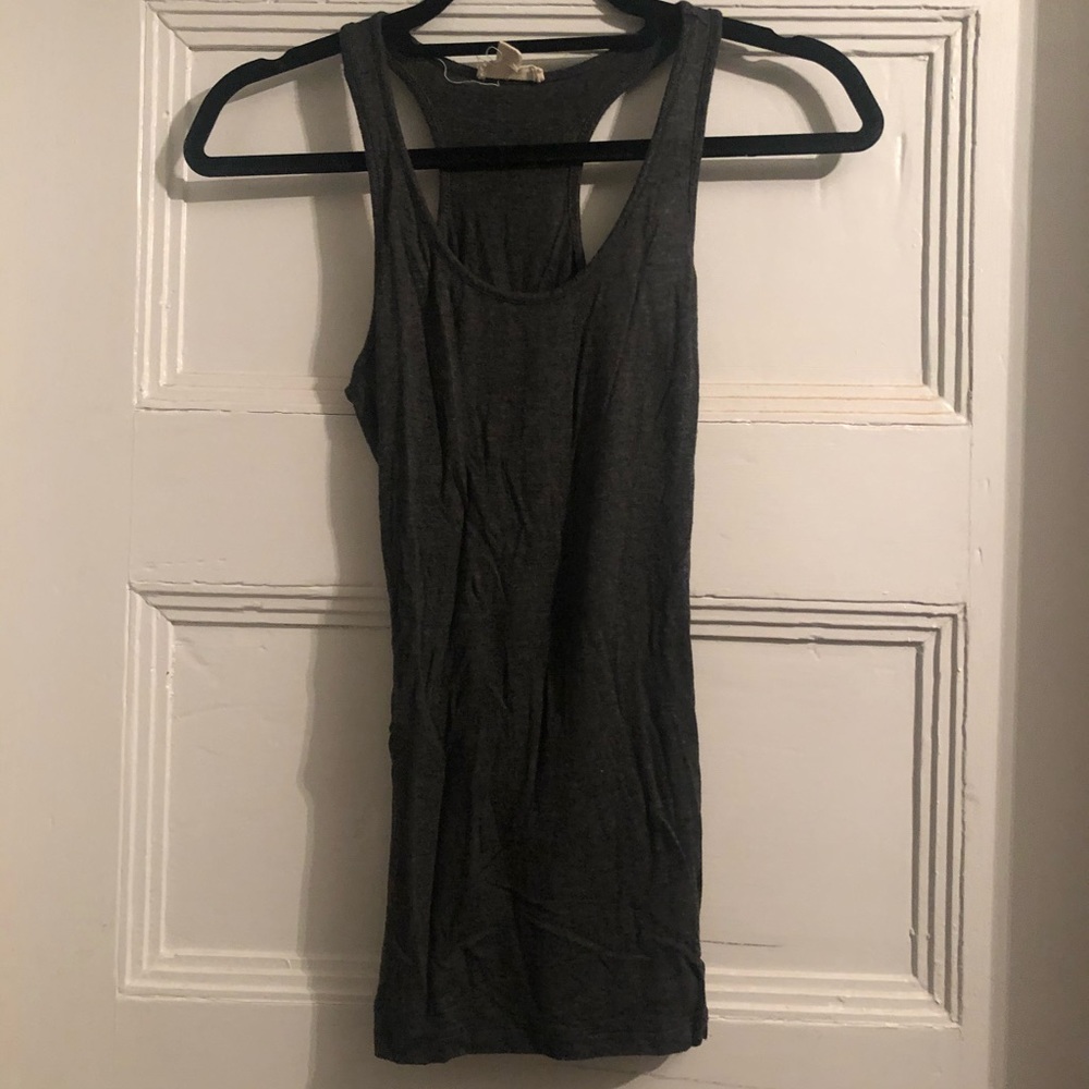 Gray tank top